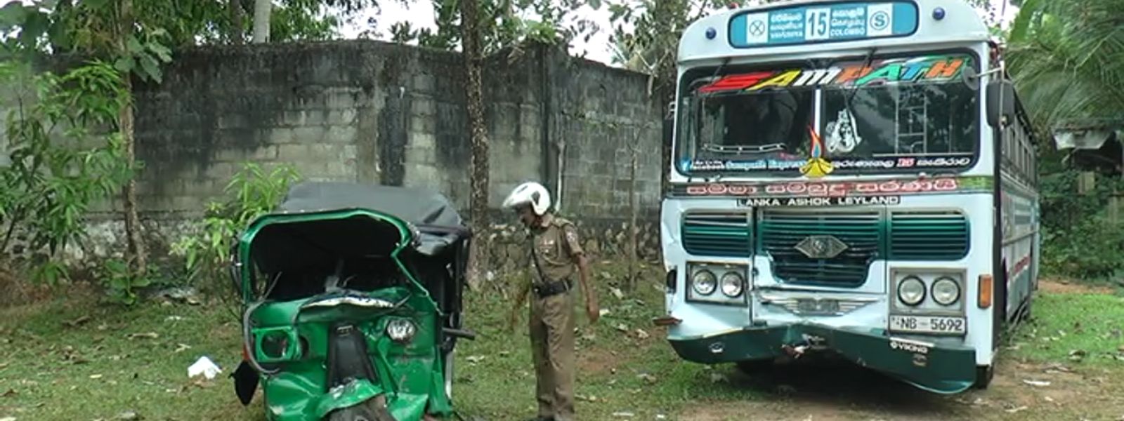 Two Dead in Tragic Colombo-Kandy Road Collision